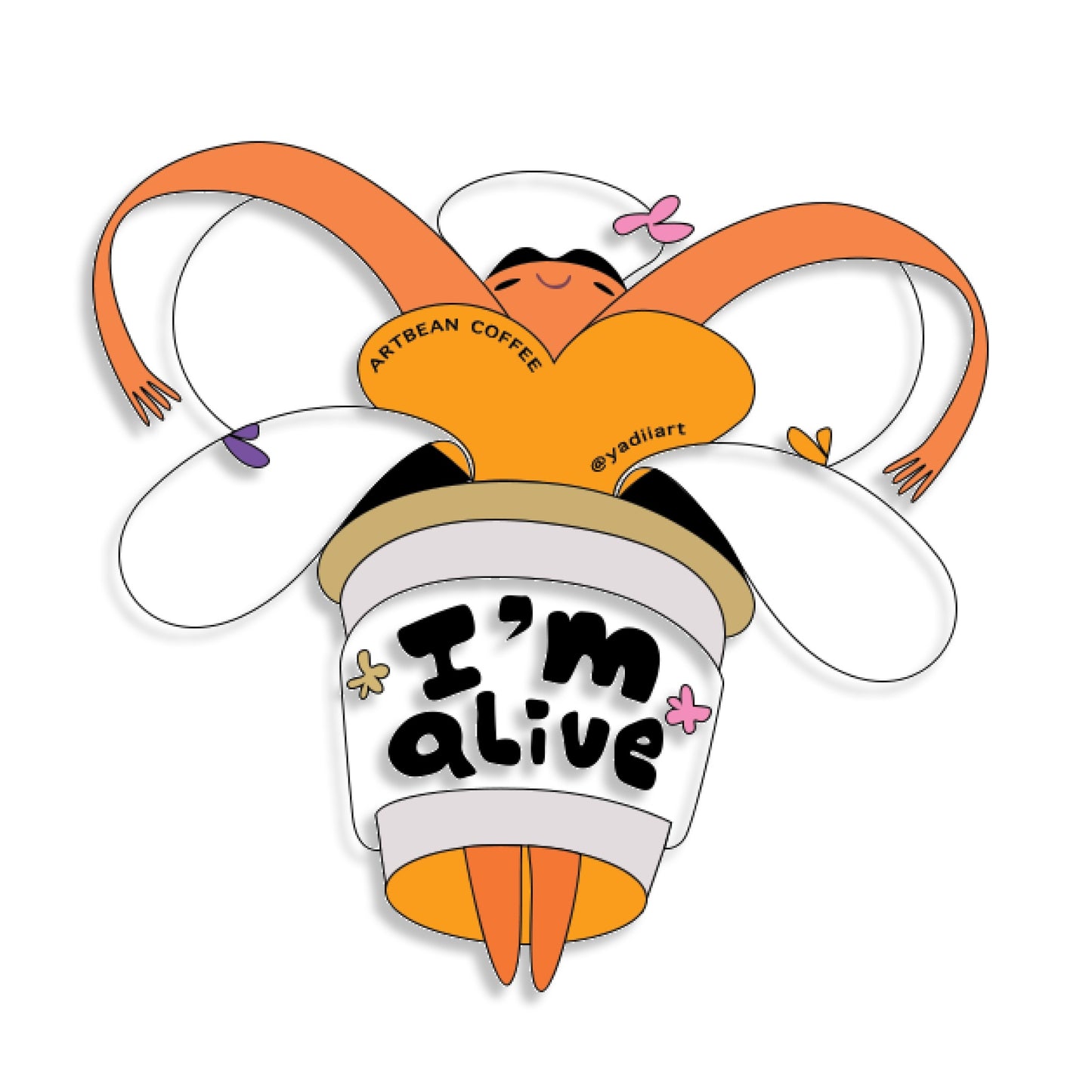 Alive sticker