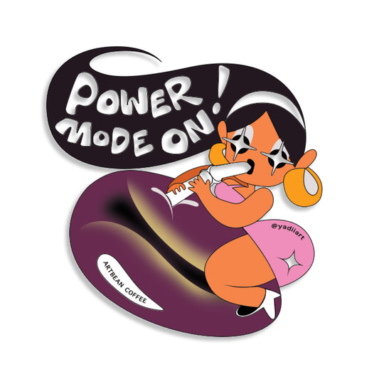 Power mode sticker