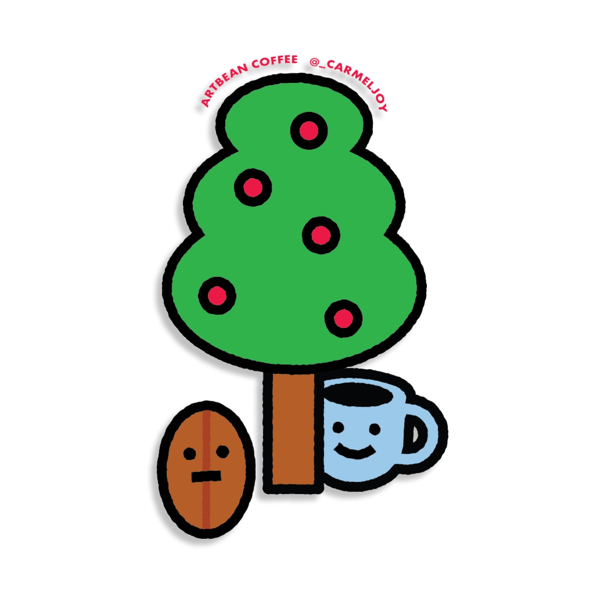 Tree sticker | Artbean Coffee Roasters