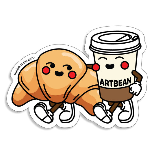 Croissant sticker