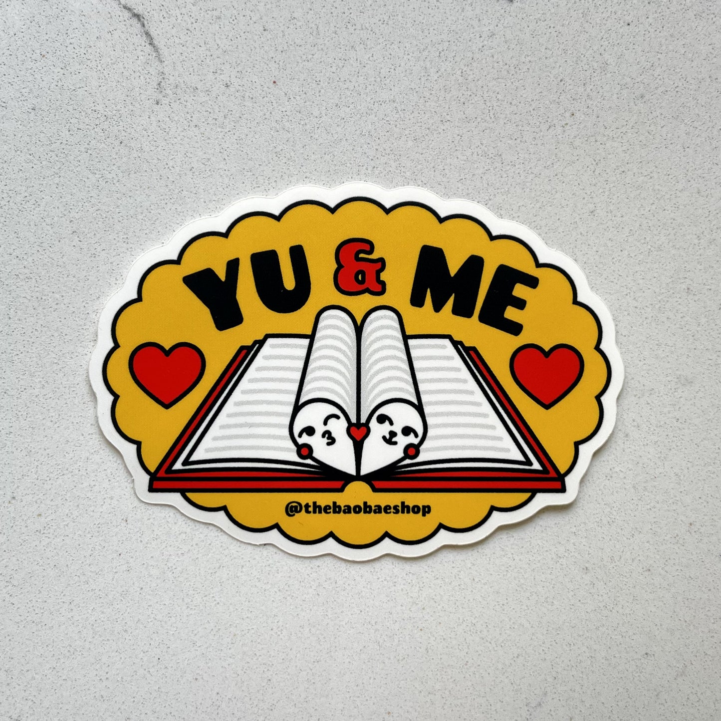 YU & ME STICKER PACK (ALL PROCEEDS GO TO YU & ME)