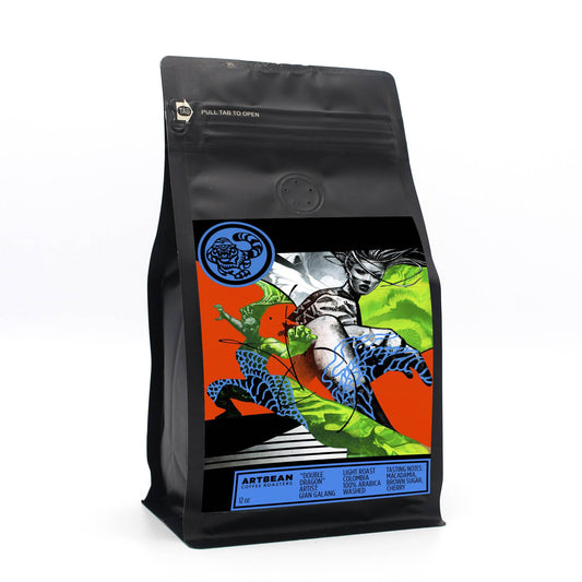 Double Dragon - Limited artist edition coffee by Gian Galang